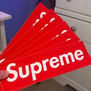 Supreme stickers